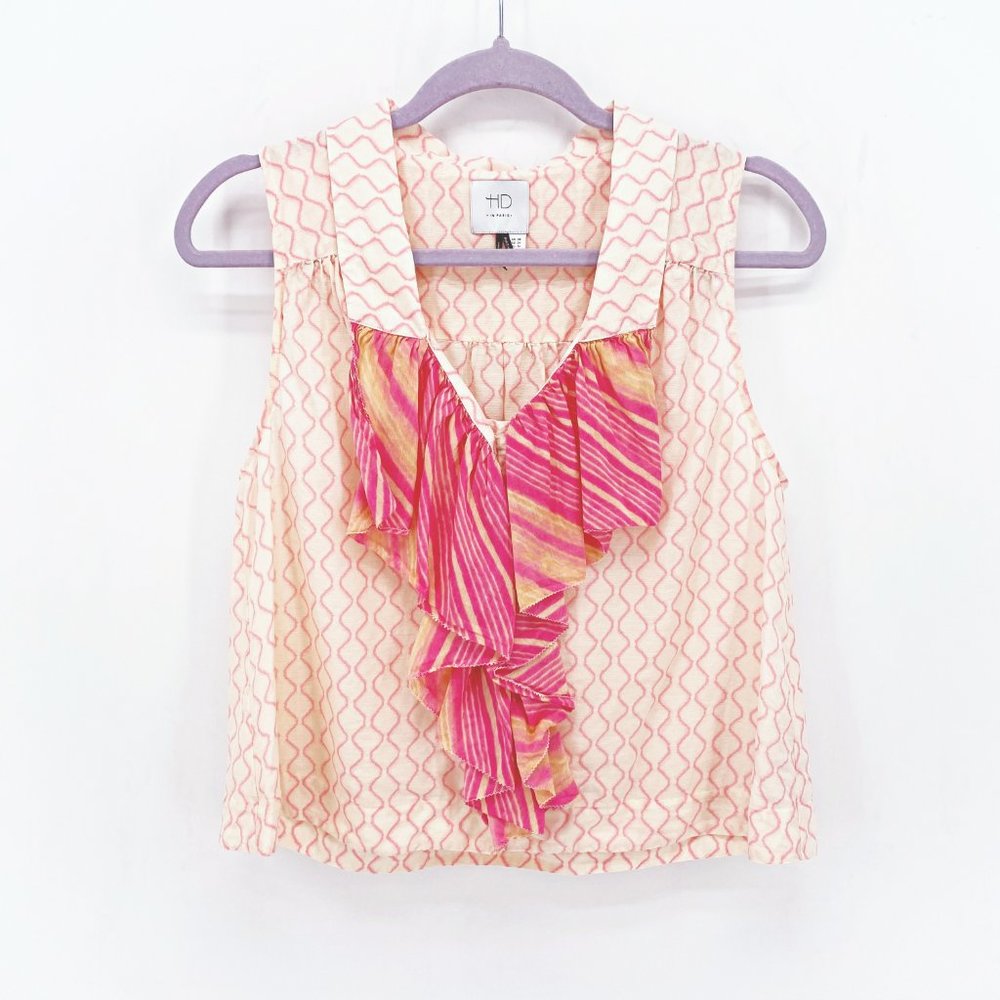 HD in Paris Blip Bands Ruffle Blouse